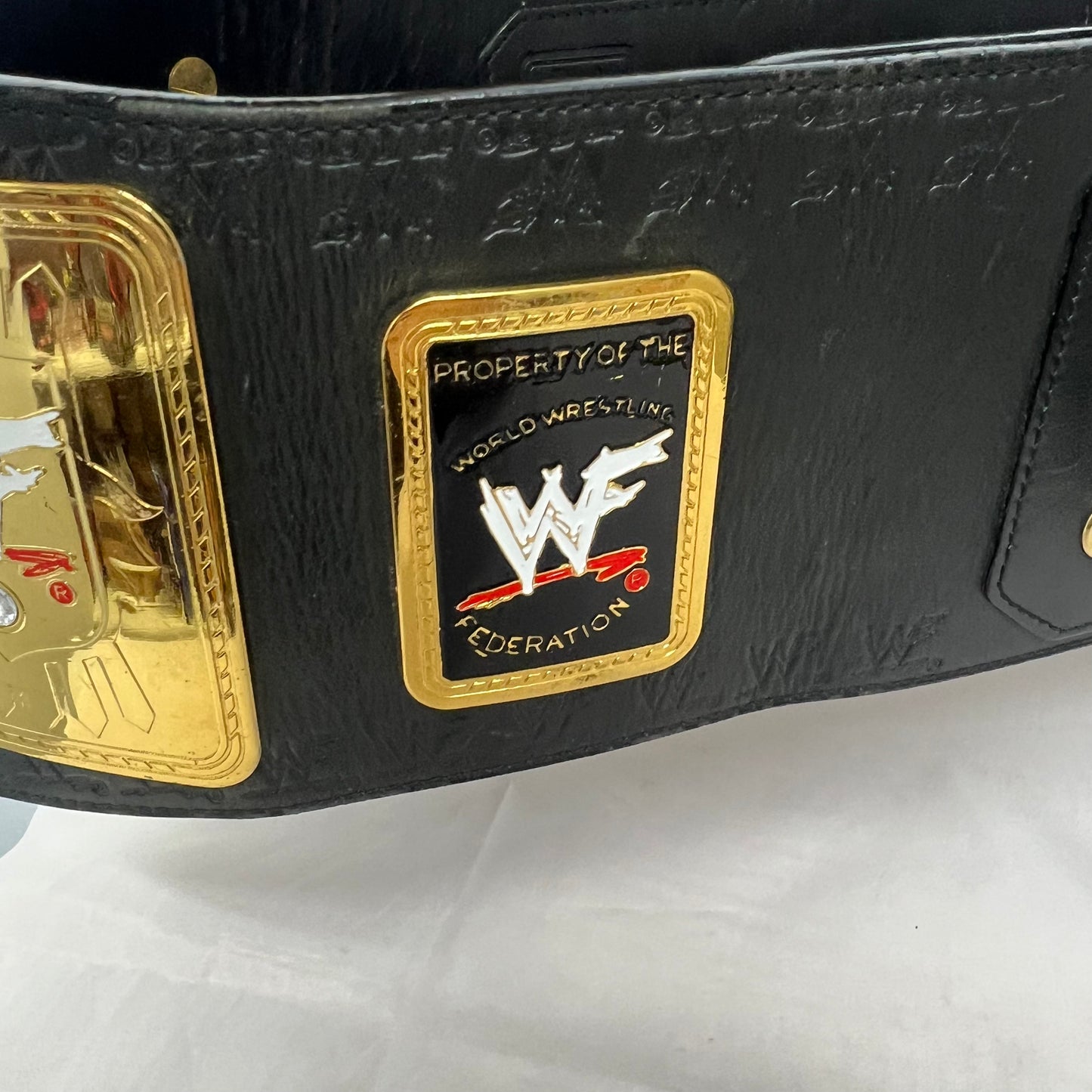 WWE WWF Deluxe Winged Eagle Championship Authentic Replica Belt