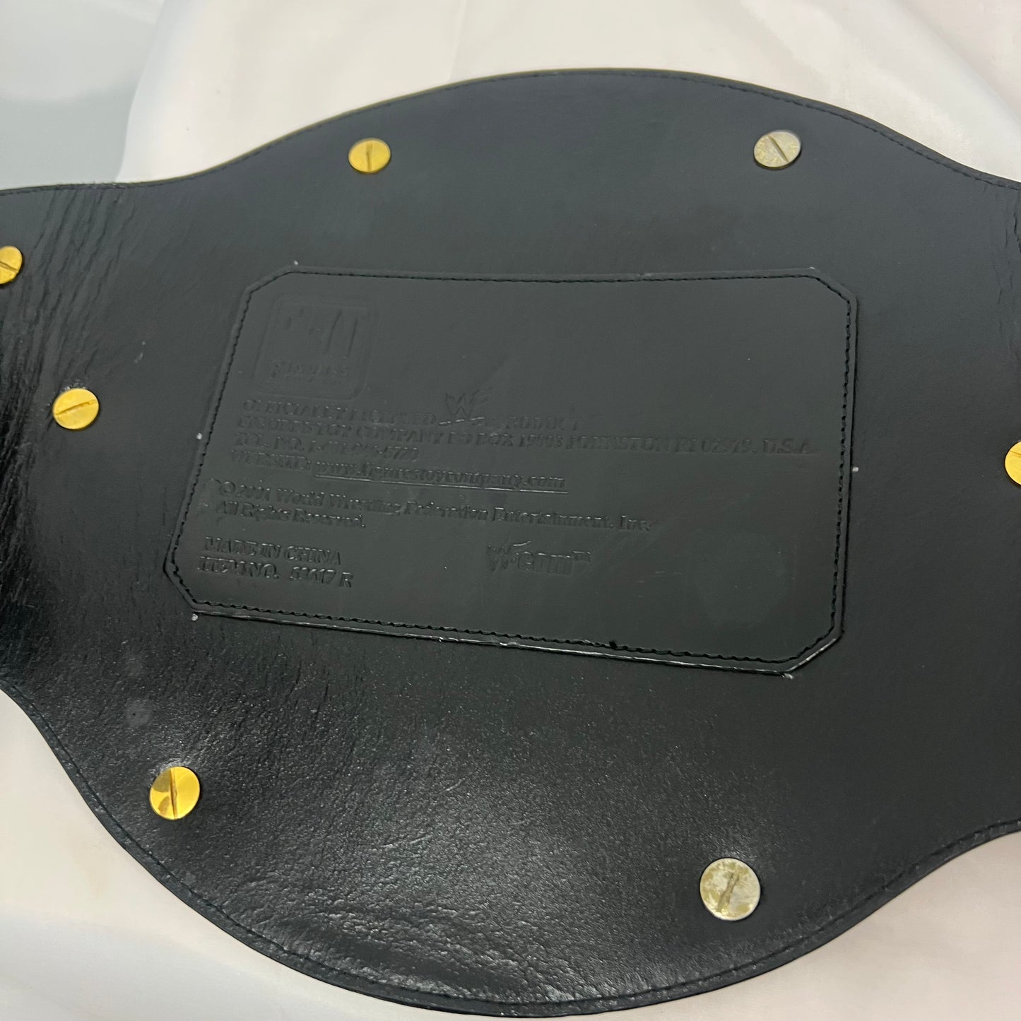 WWE WWF Deluxe Winged Eagle Championship Authentic Replica Belt