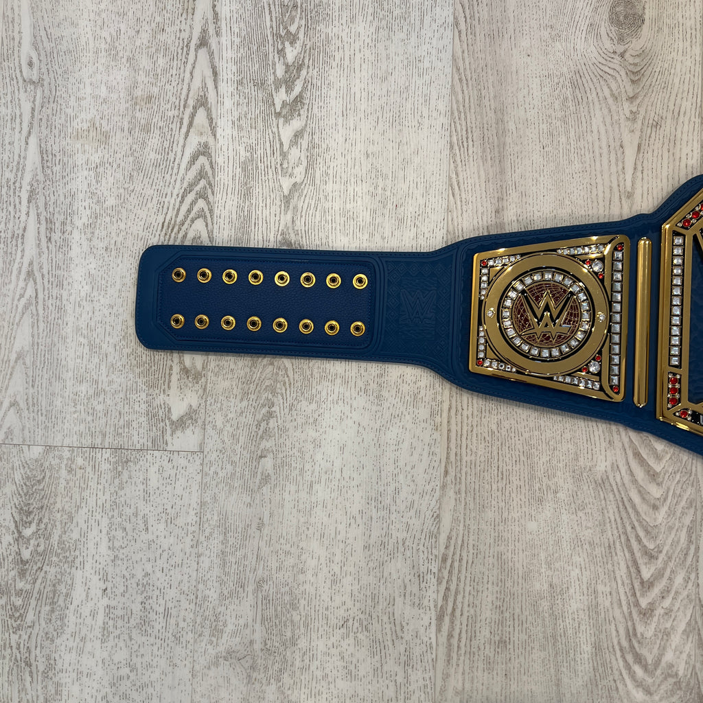 WWE Blue Universal Championship Replica Title Belt WWE Shop Authentic
