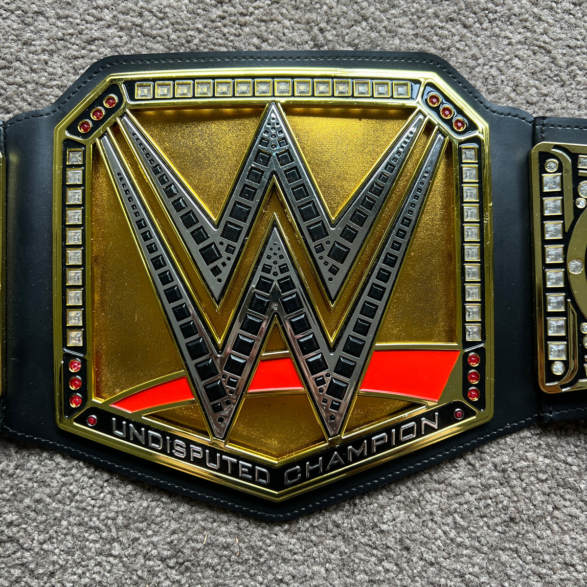 WWE Undisputed Championship Kids Belt WWE Shop Toy Belt Accessory