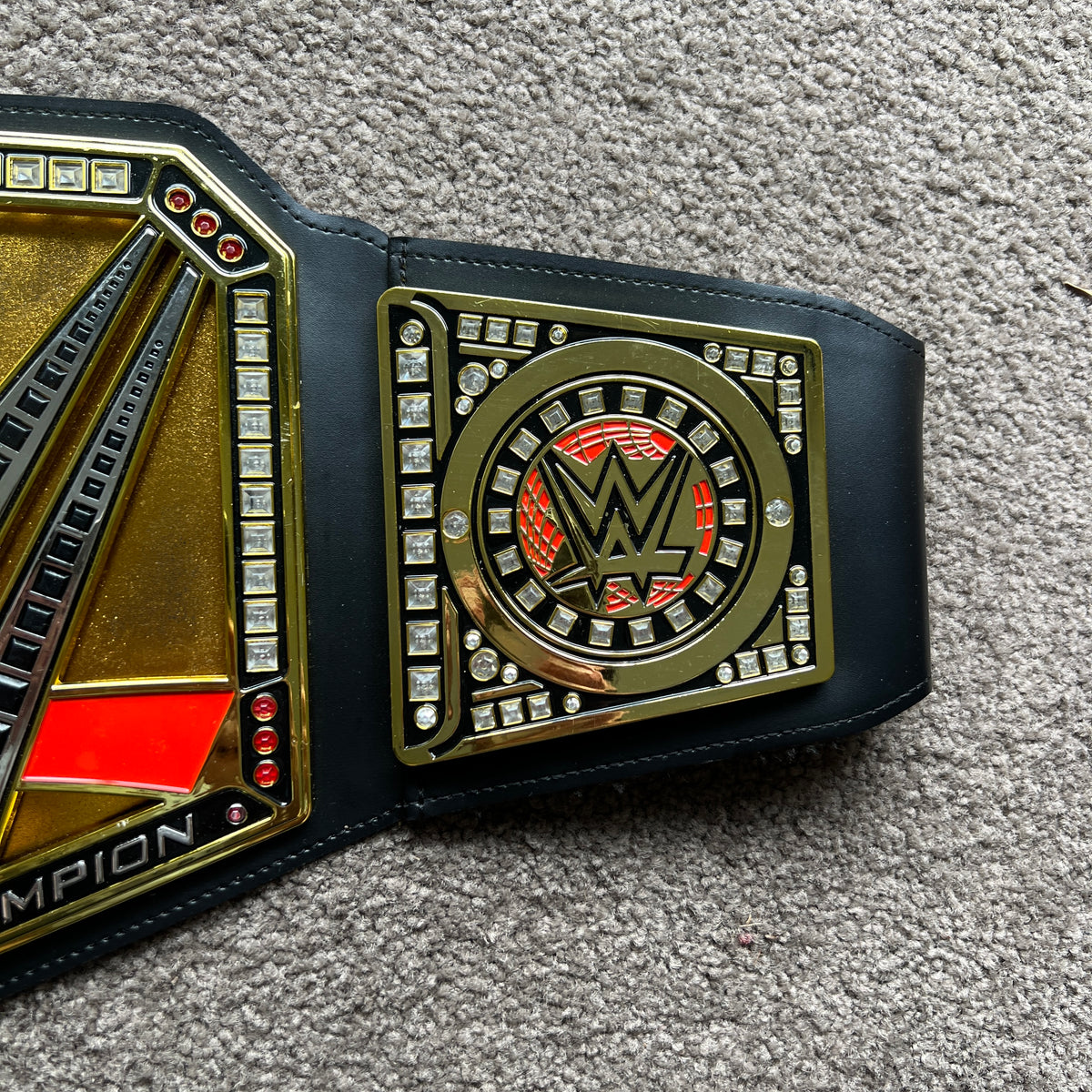 WWE Undisputed Championship Kids Belt WWE Shop Toy Belt Accessory