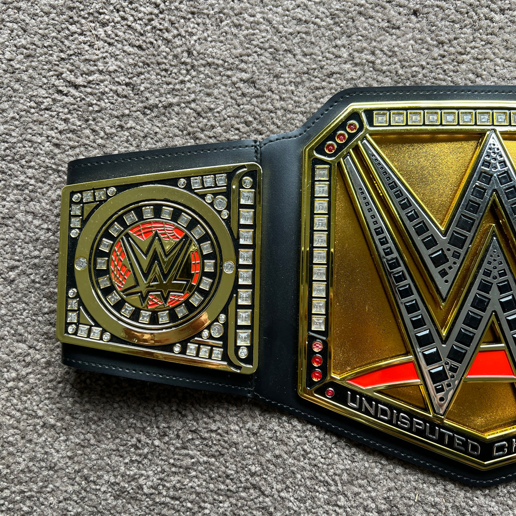 WWE Undisputed Championship Kids Belt WWE Shop Toy Belt Accessory