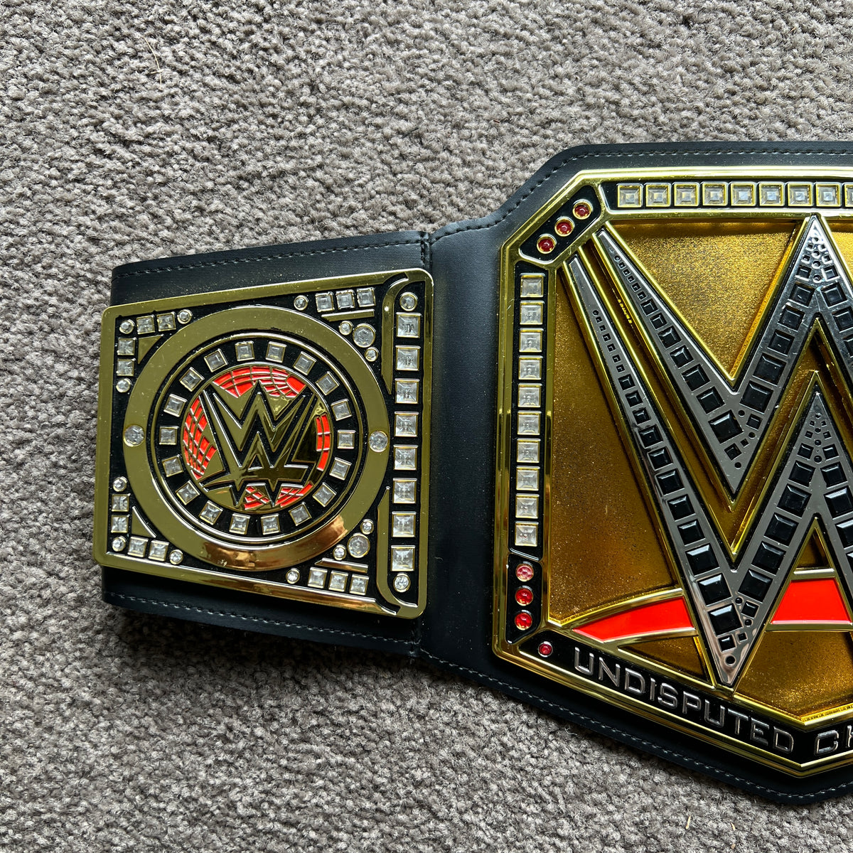 WWE Undisputed Championship Kids Belt WWE Shop Toy Belt Accessory