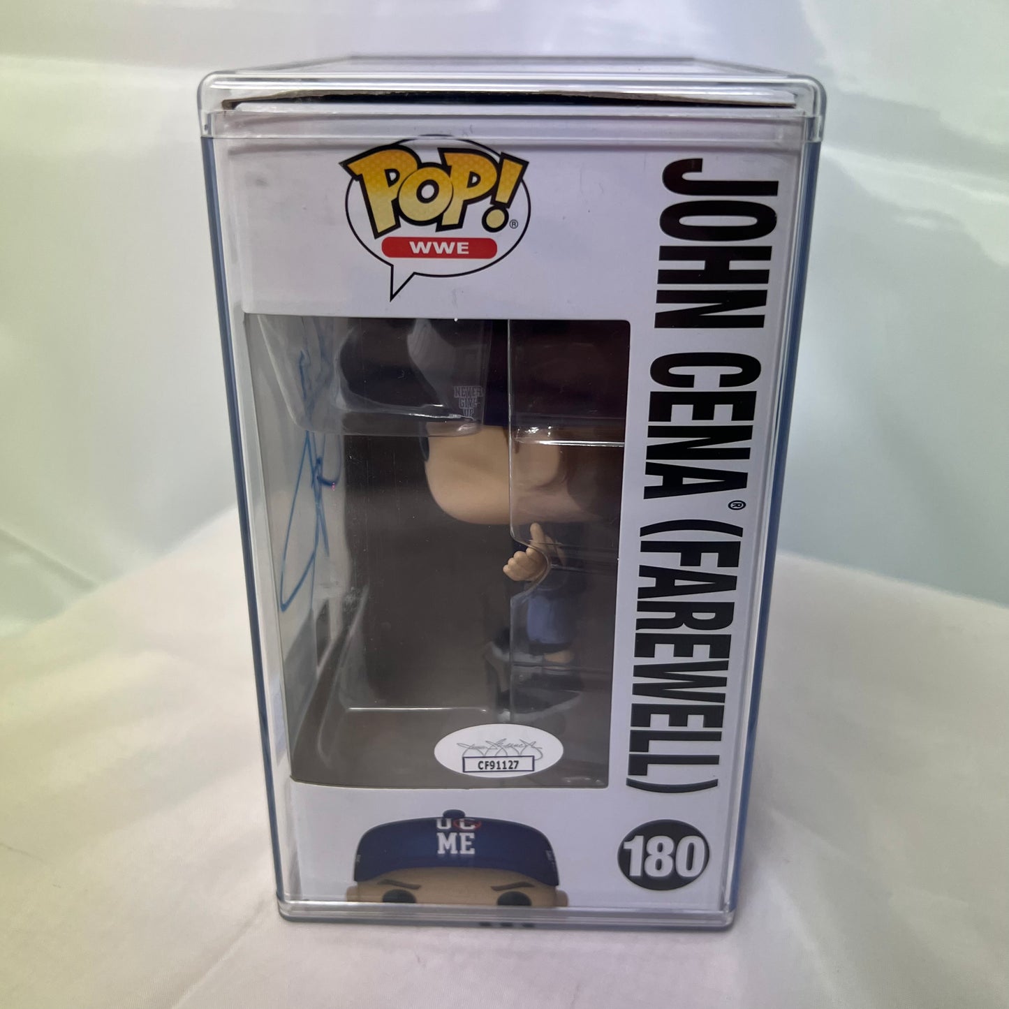 John Cena (Farewell) - WWE Funko Pop 180 Signed Autographed COA JSA
