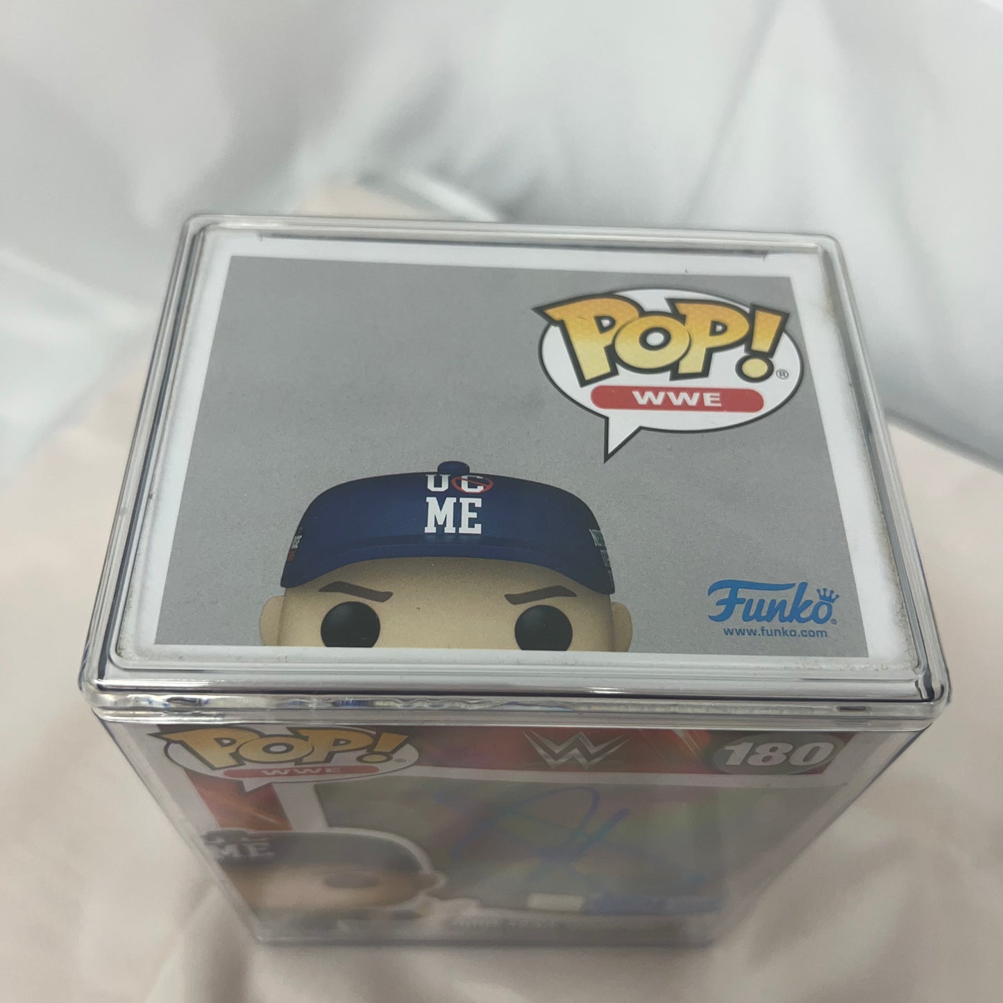 John Cena (Farewell) - WWE Funko Pop 180 Signed Autographed COA JSA