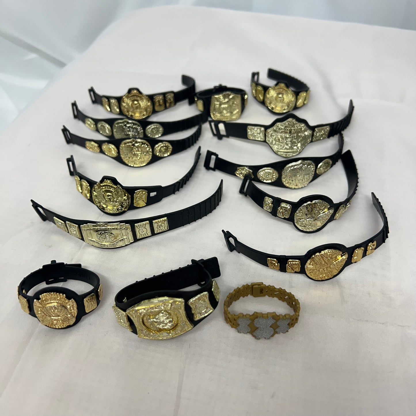 14 x Belts Titles Championships for WWE Action Figures Accessories