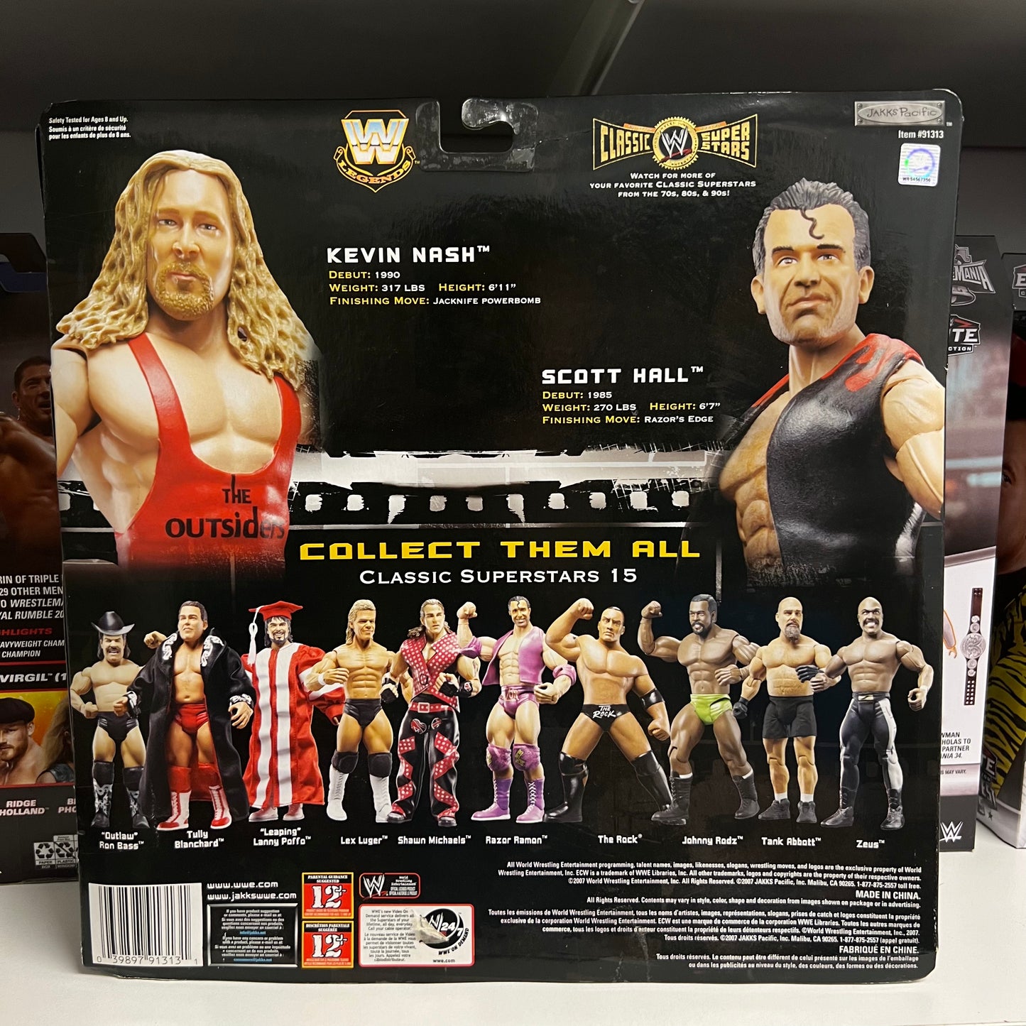 The Outsiders NWO Kevin Nash and Scott Hall - WWE Classic Superstars 2 Pack Ringside Exclusive Action Figures