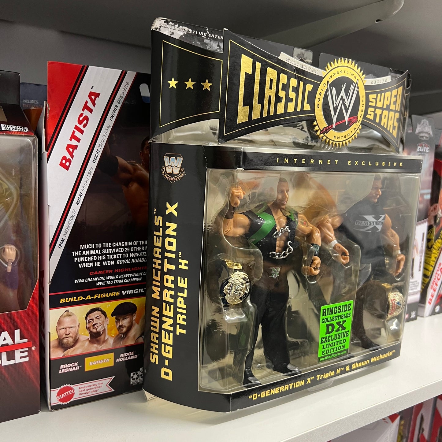 DX Triple H and Shawn Michaels - WWE Classic Superstars 2 Pack Ringside Exclusive Action Figures