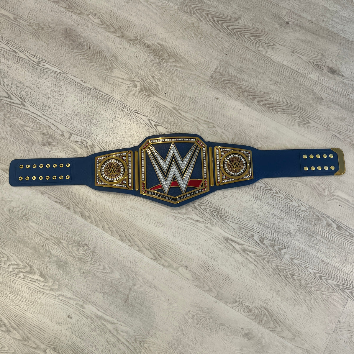 WWE Blue Universal Championship Replica Title Belt WWE Shop Authentic