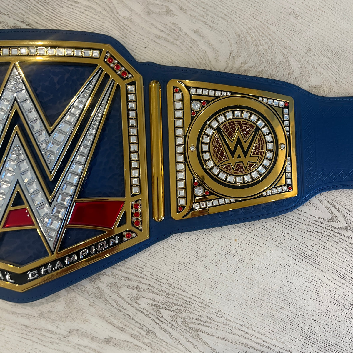 WWE Blue Universal Championship Replica Title Belt WWE Shop Authentic