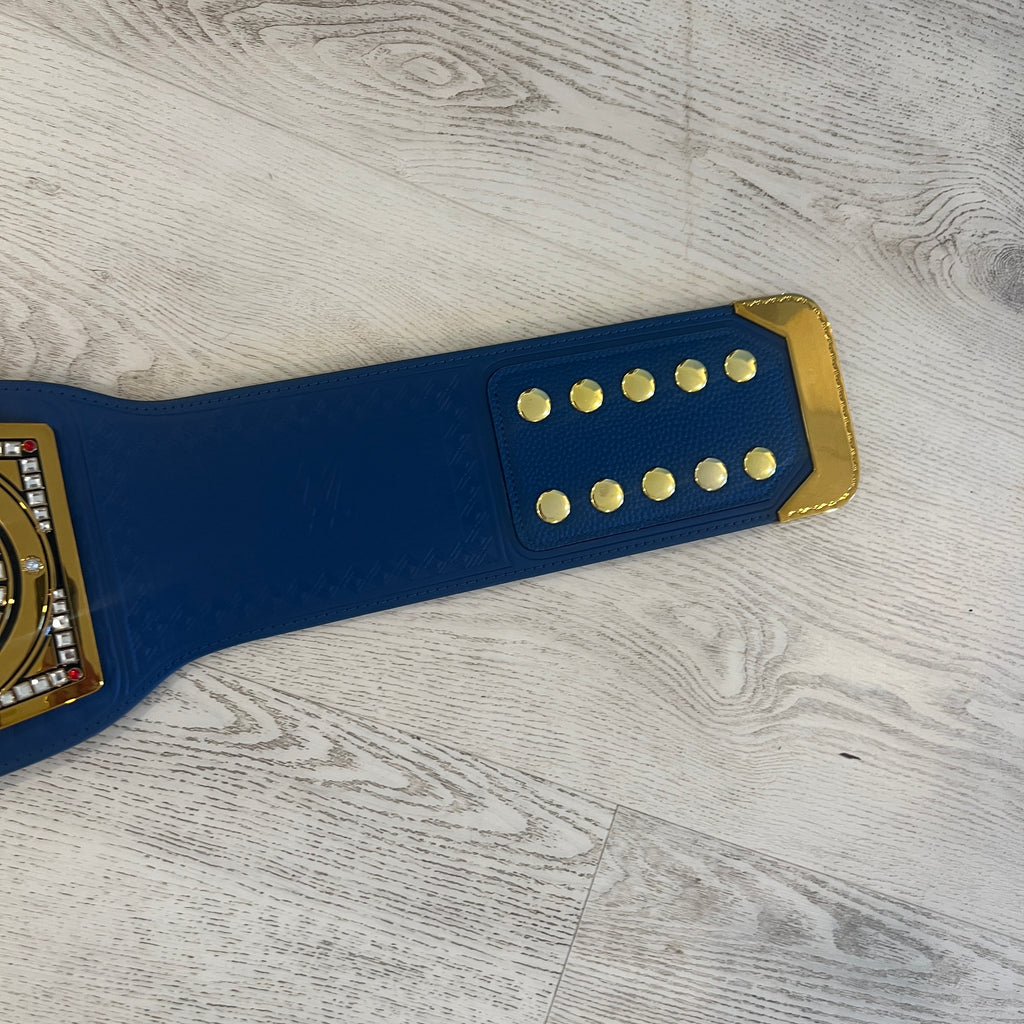 WWE Blue Universal Championship Replica Title Belt WWE Shop Authentic