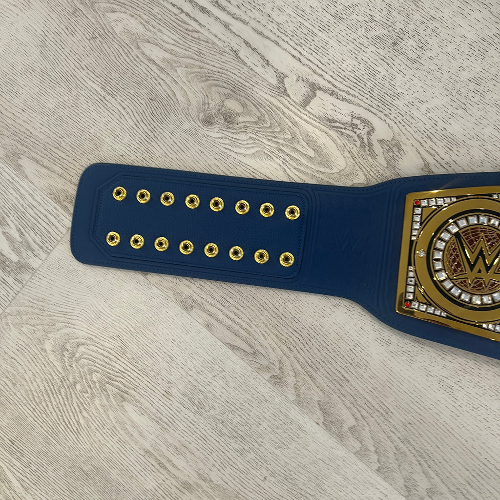 WWE Blue Universal Championship Replica Title Belt WWE Shop Authentic