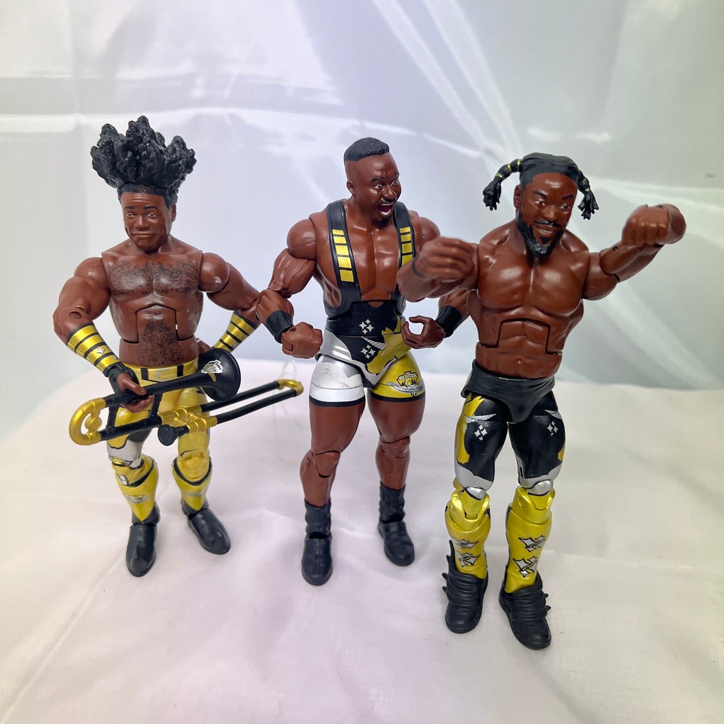 New Day (Gold) - WWE 3 Pack Action Figure Mattel