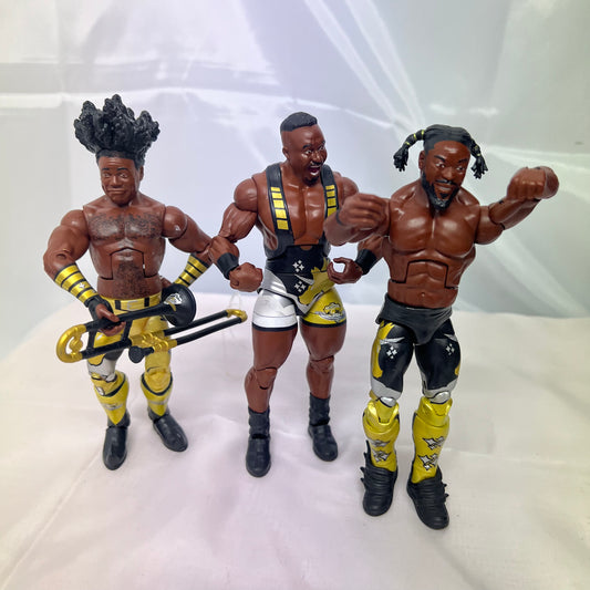 New Day (Gold) - WWE 3 Pack Action Figure Mattel