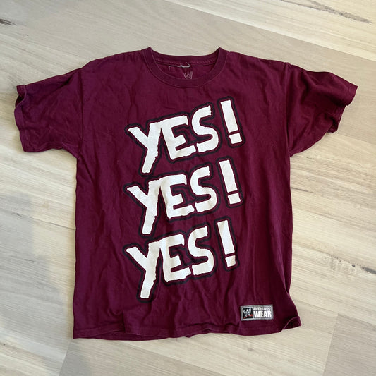 Daniel Bryan Yes Yes Yes - WWE Size Youth Large Retro Original Run Shirt