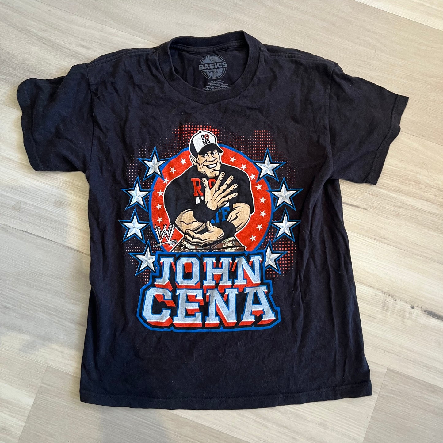John Cena - WWE Size Youth Large Retro Shirt