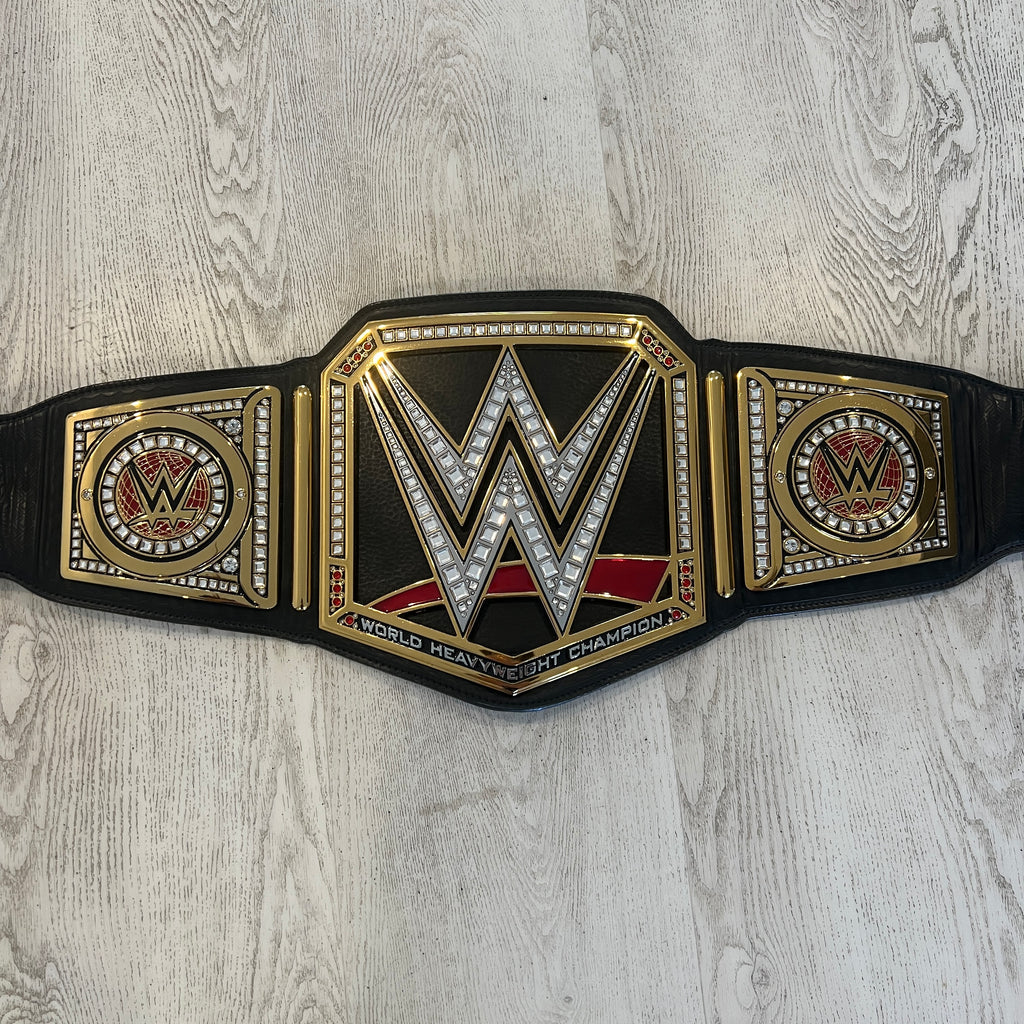 WWE World Heavyweight Championship WWE Replica Title Belt Authentic
