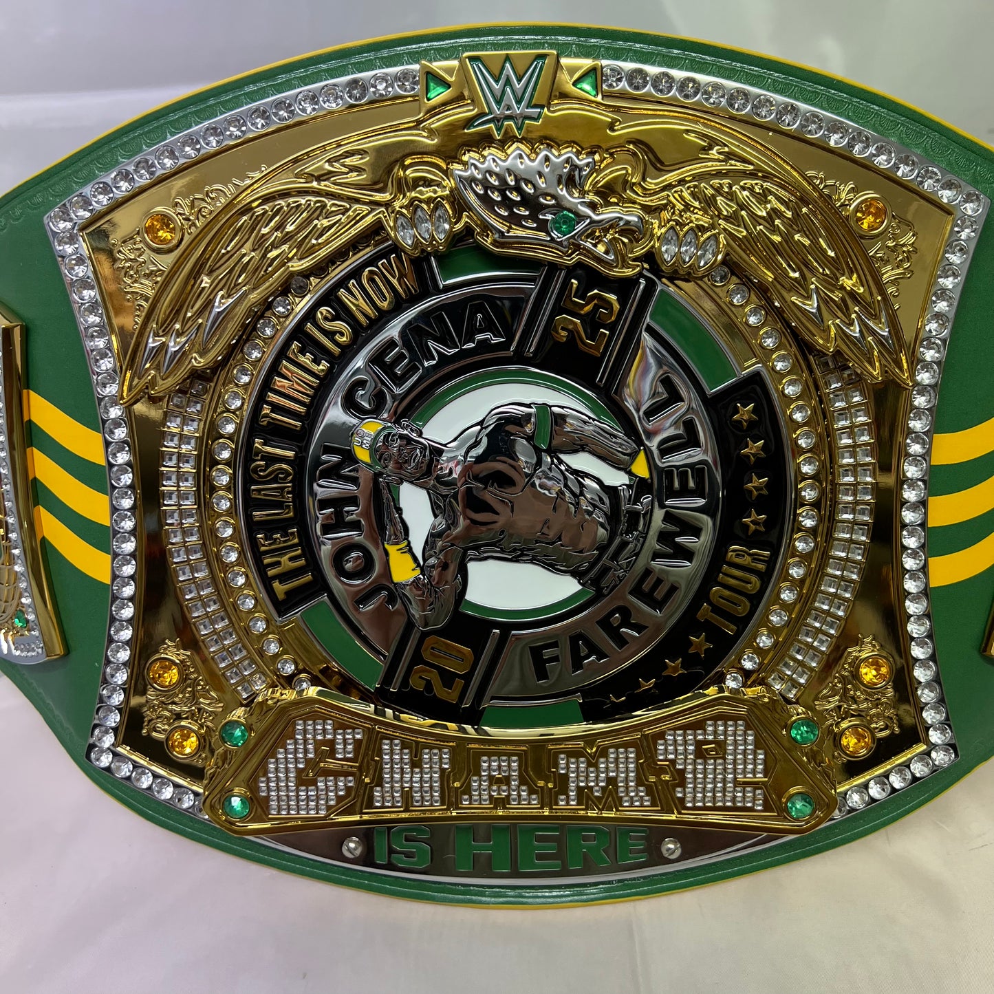 WWE John Cena Farewell 2025 Perth Spinner Championship Replica Title Belt