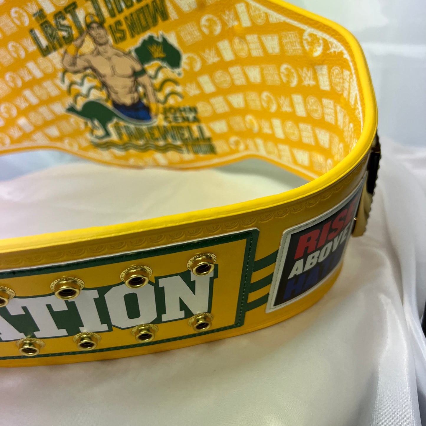 WWE John Cena Farewell 2025 Perth Spinner Championship Replica Title Belt