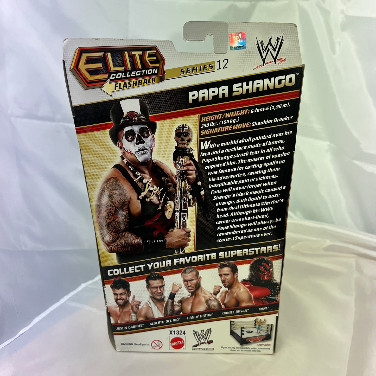 Papa Shango WWE Elite Series Flashback Action Figure