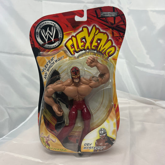 WWE Rey Mysterio Flex Ems Jakks Action Figure