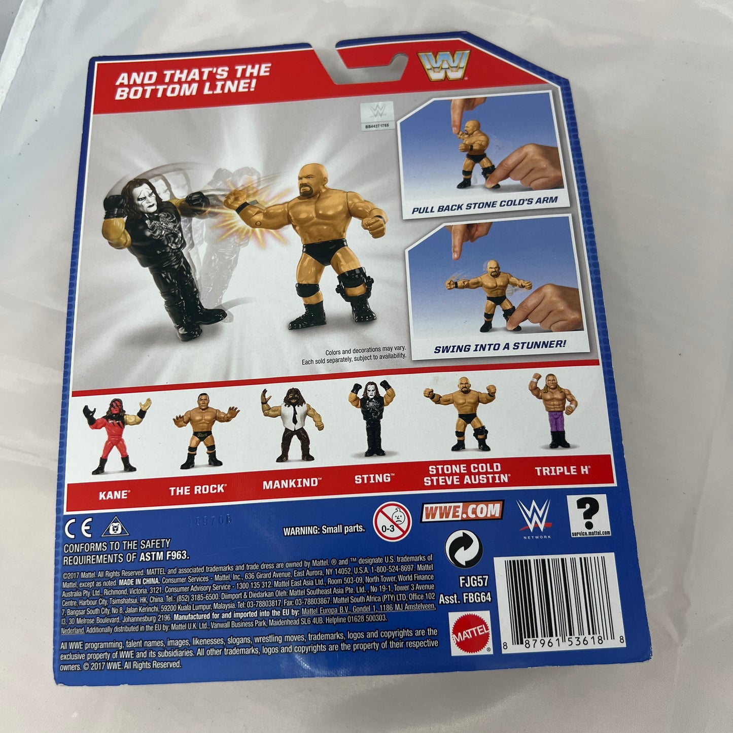 Stone Cold Steve Austin WWE Retro Series Action Figure