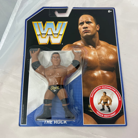 The Rock WWE Retro Series Action Figure