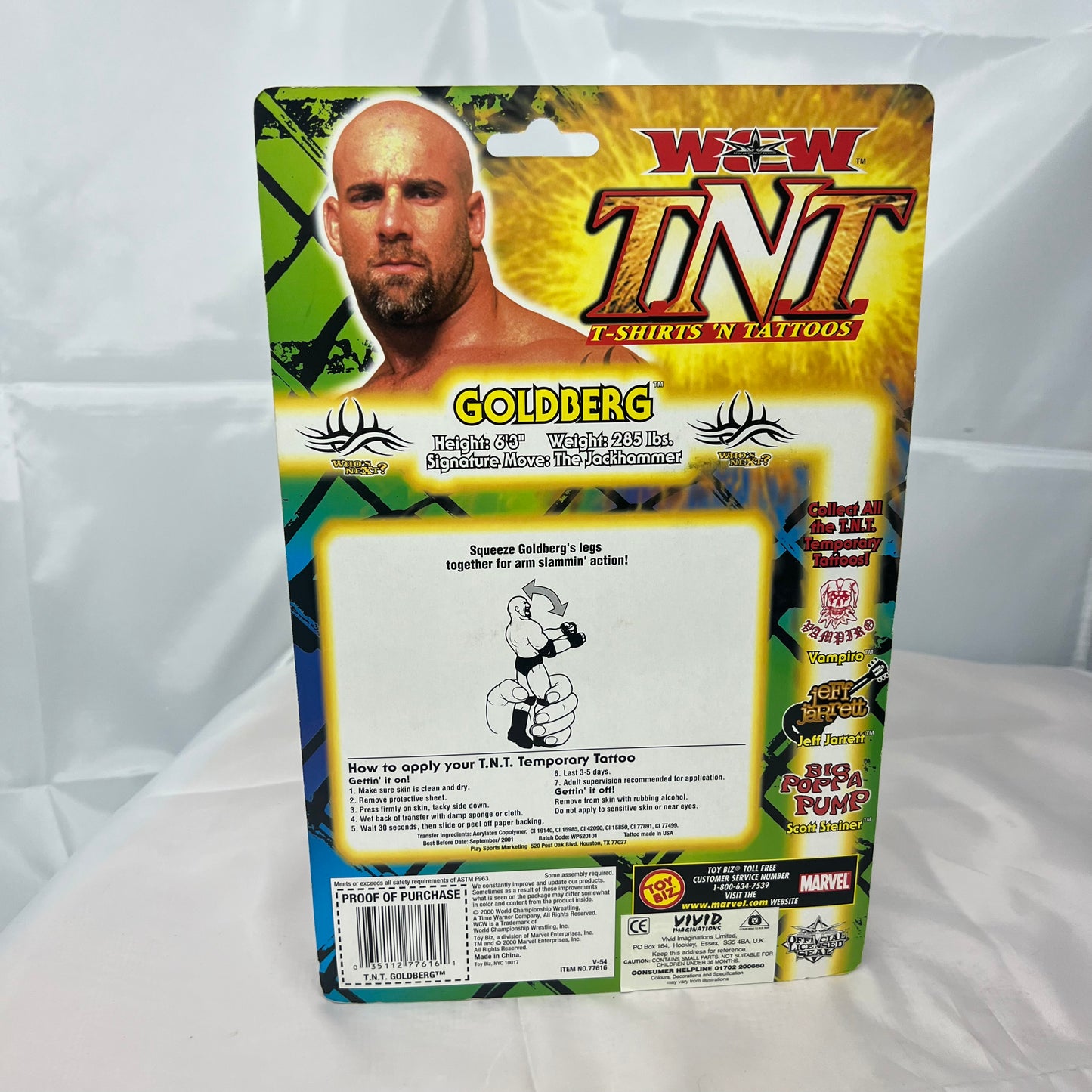 Goldberg - WCW TNT Toybiz Action Figure WWE