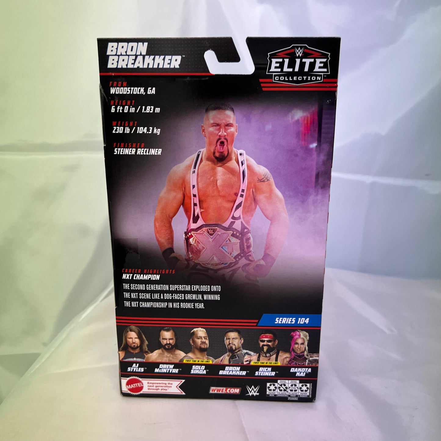 Bron Breakker CHASE - WWE Elite 104 Action Figure
