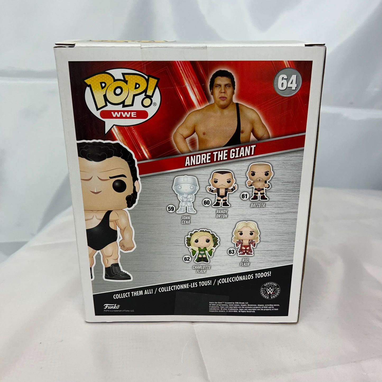 Andre The Giant - WWE Pop Vinyl 64 Collectable Figure