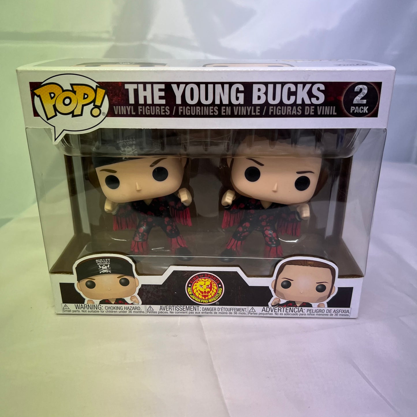 Young Bucks AEW NJPW - WWE Pop Vinyl Collectable Figures