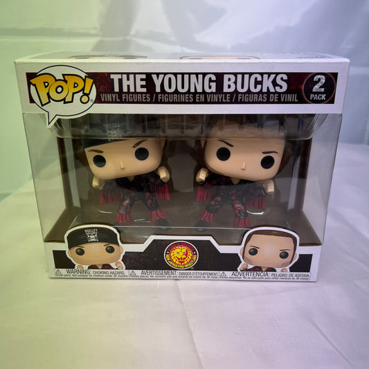 Young Bucks AEW NJPW - WWE Pop Vinyl Collectable Figures