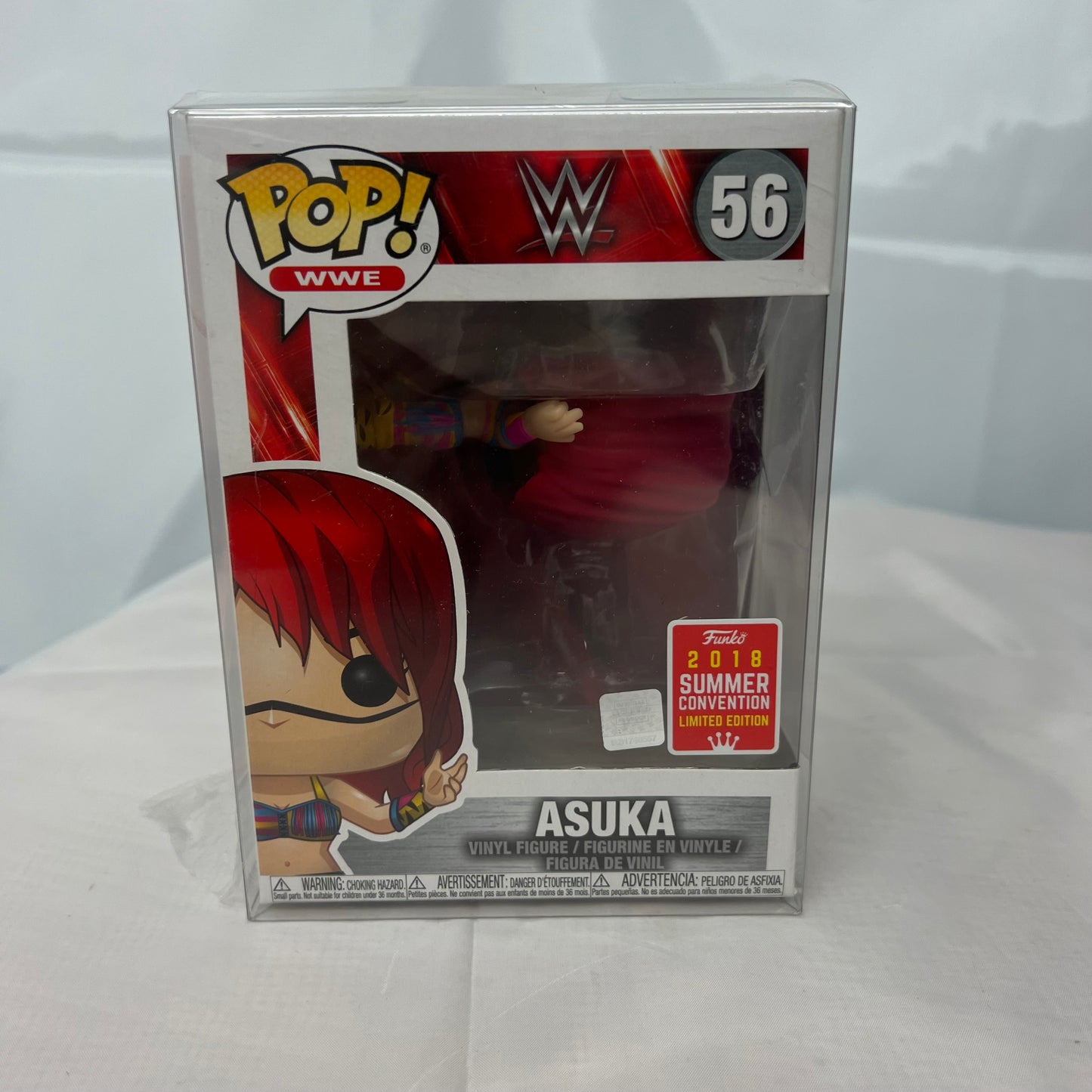 Asuka - WWE Pop Vinyl 56 Collectable Figure in Protector