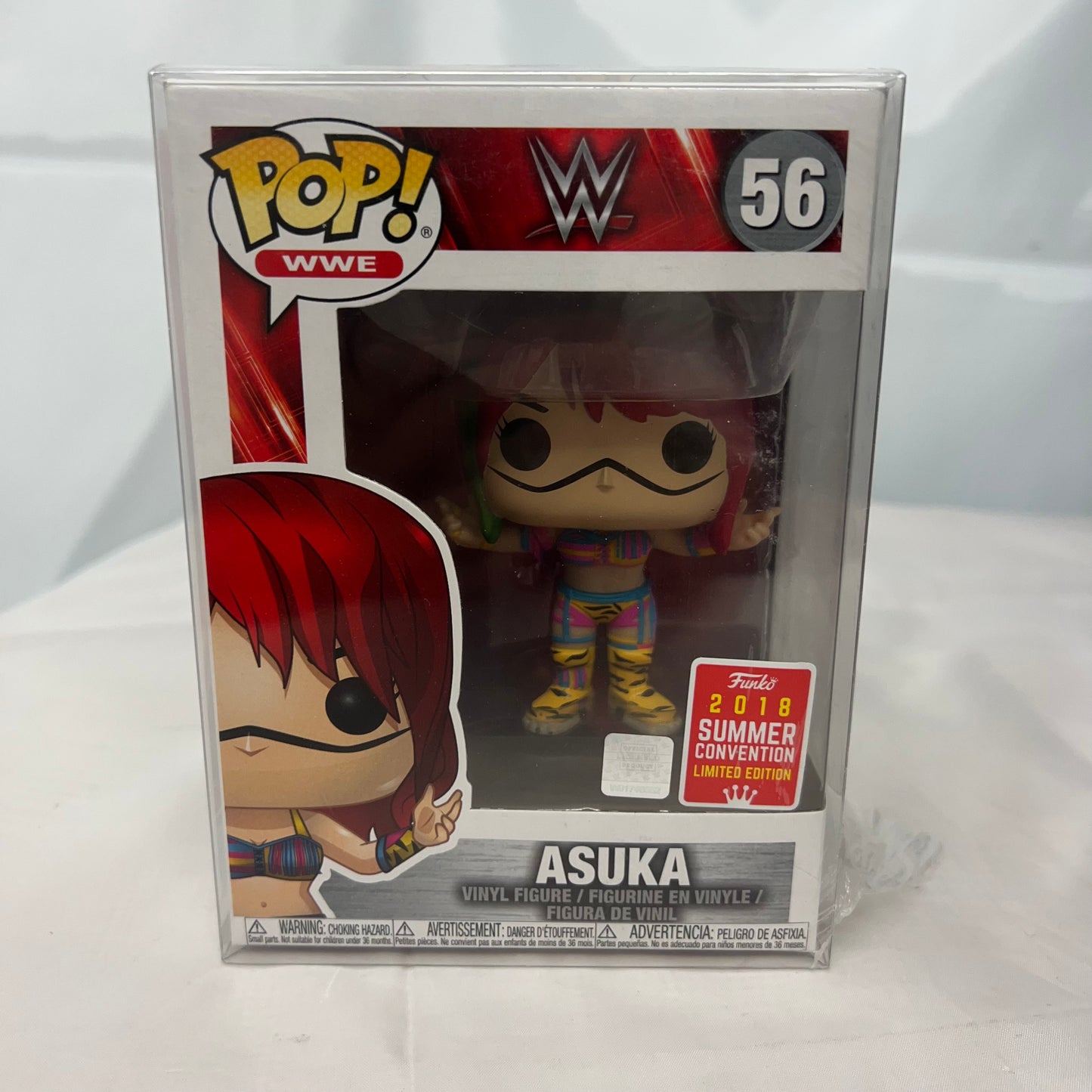 Asuka - WWE Pop Vinyl 56 Collectable Figure in Protector