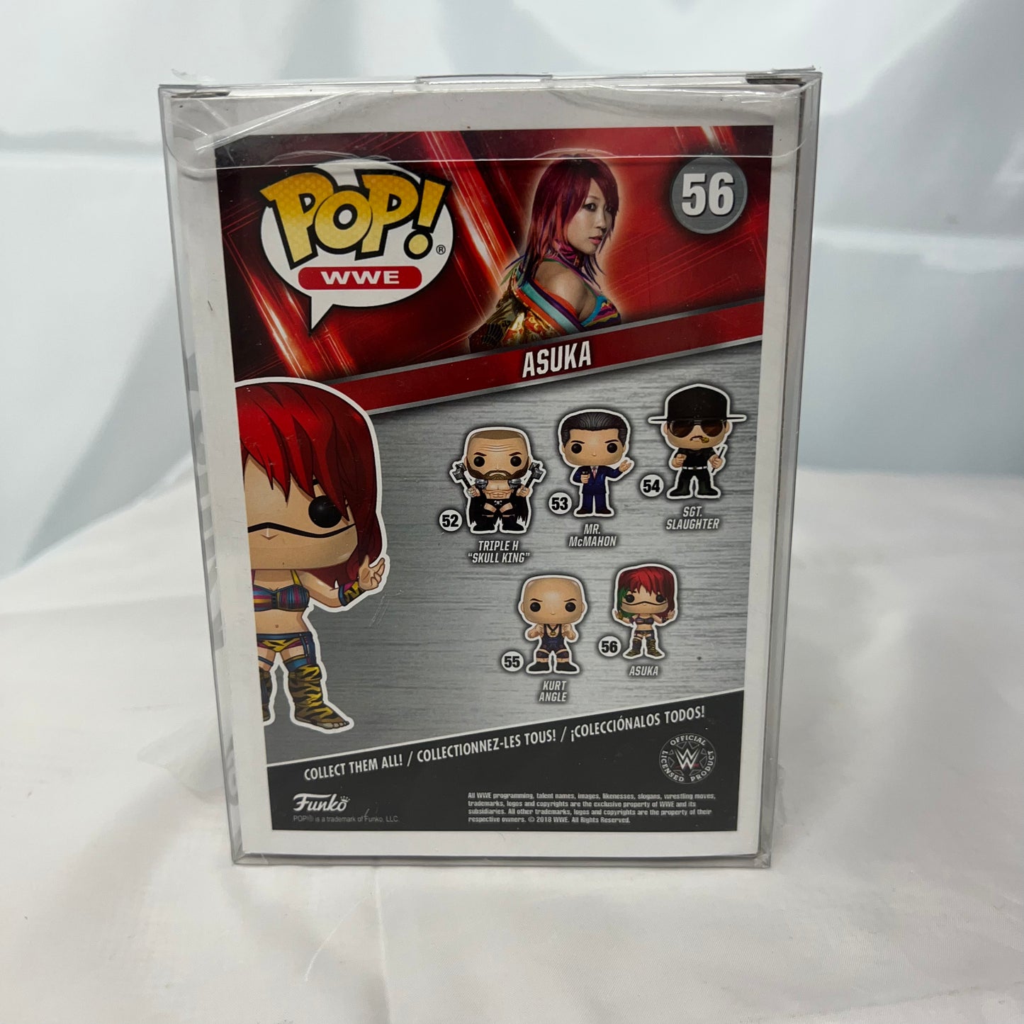 Asuka - WWE Pop Vinyl 56 Collectable Figure in Protector