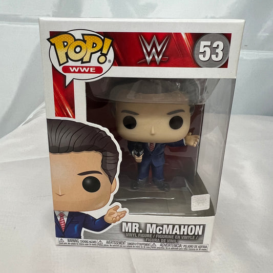 Mr Vince McMahon - WWE Pop Vinyl 53 Collectable Figure