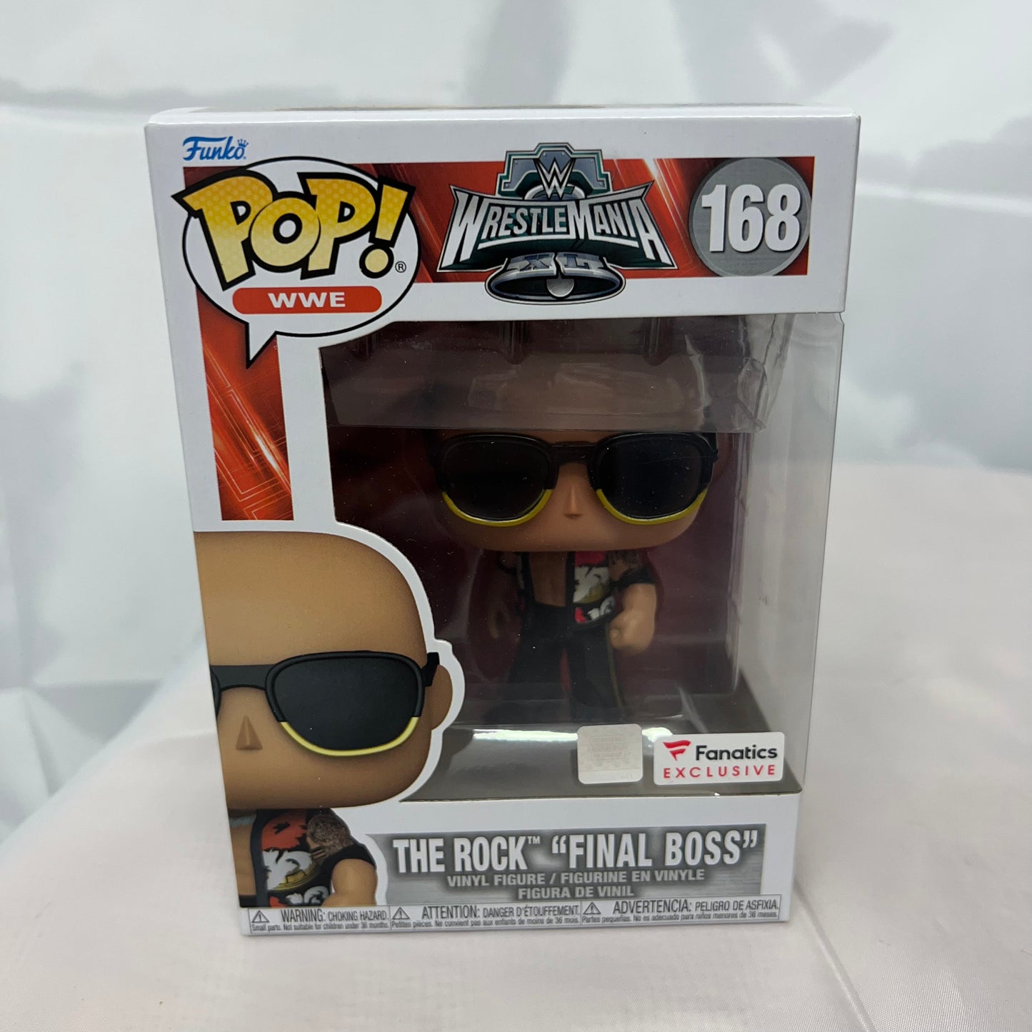 The Rock - WWE Pop Vinyl 168 Collectable Figure