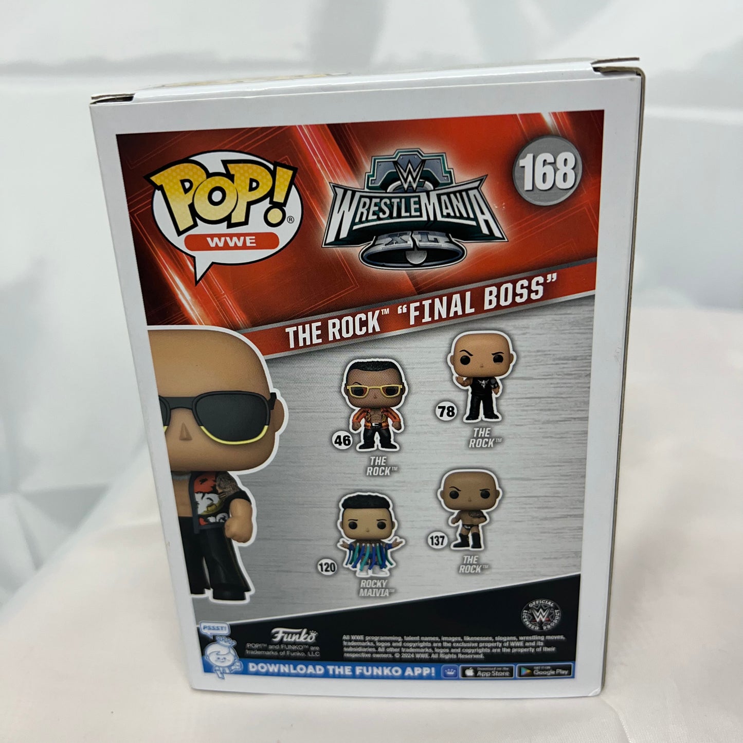 The Rock - WWE Pop Vinyl 168 Collectable Figure