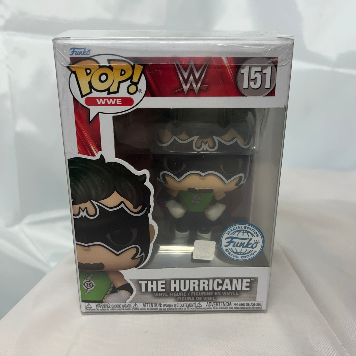 Hurricane - WWE Pop Vinyl 151 Collectable Figure with Protector