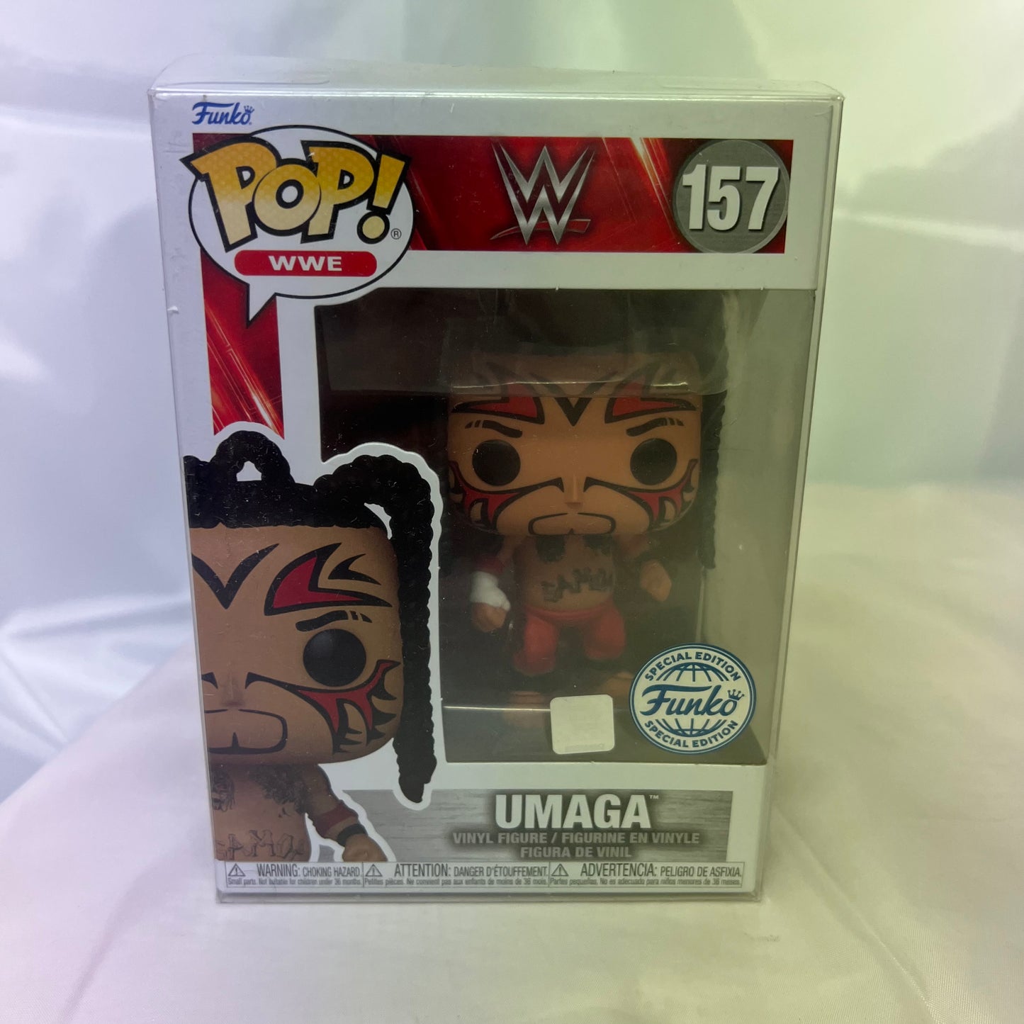 Umaga - WWE Pop Vinyl 157 Collectable Figure with Protector
