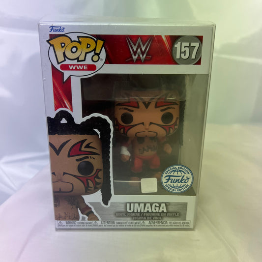 Umaga - WWE Pop Vinyl 157 Collectable Figure with Protector