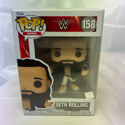 Seth Rollins - WWE Pop Vinyl 158 Collectable Figure with Protector