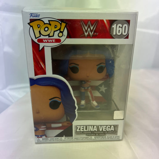 Zelina Vega - WWE Pop Vinyl 160 Collectable Figure with Protector