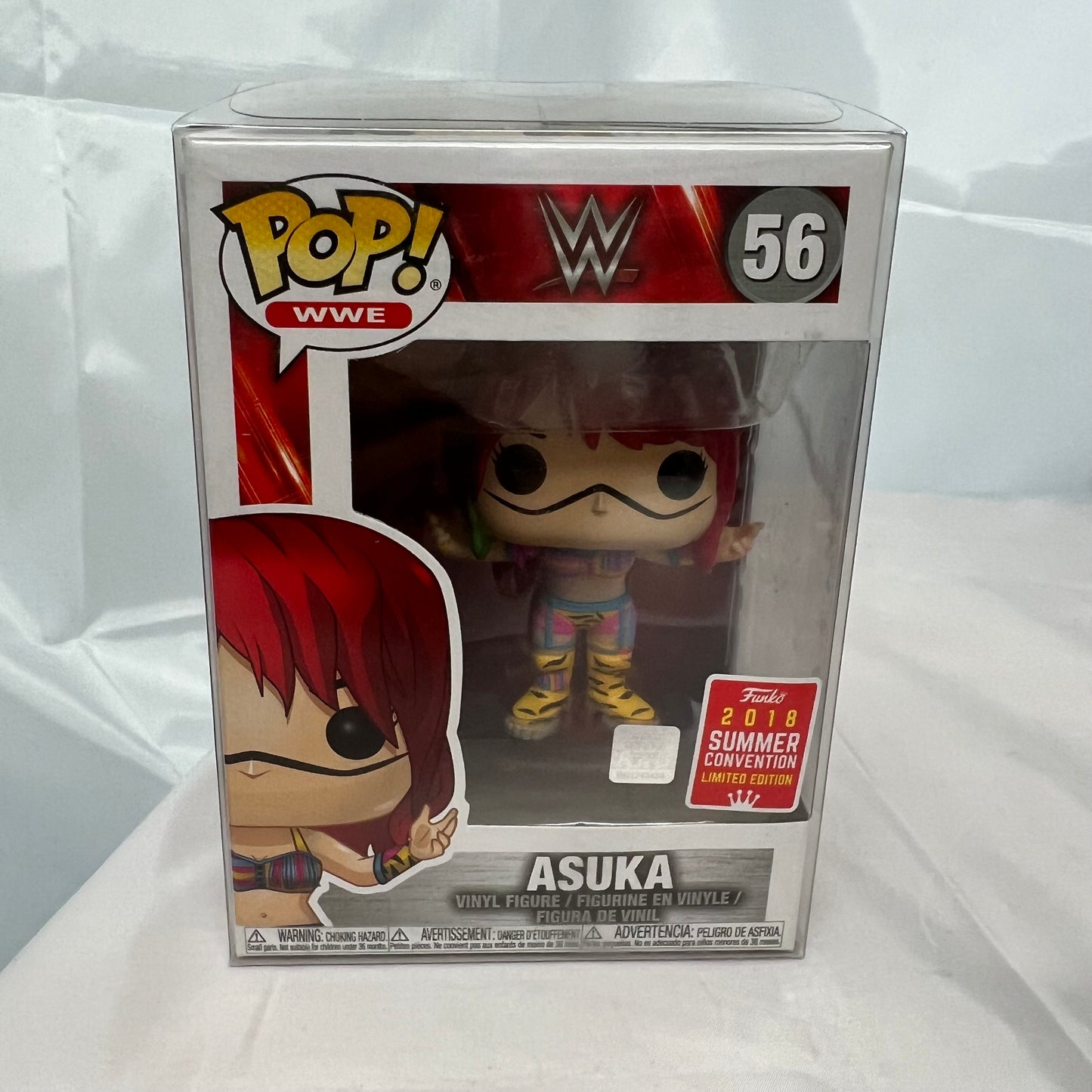 Asuka - WWE Pop Vinyl 56 Collectable Figure with Protector