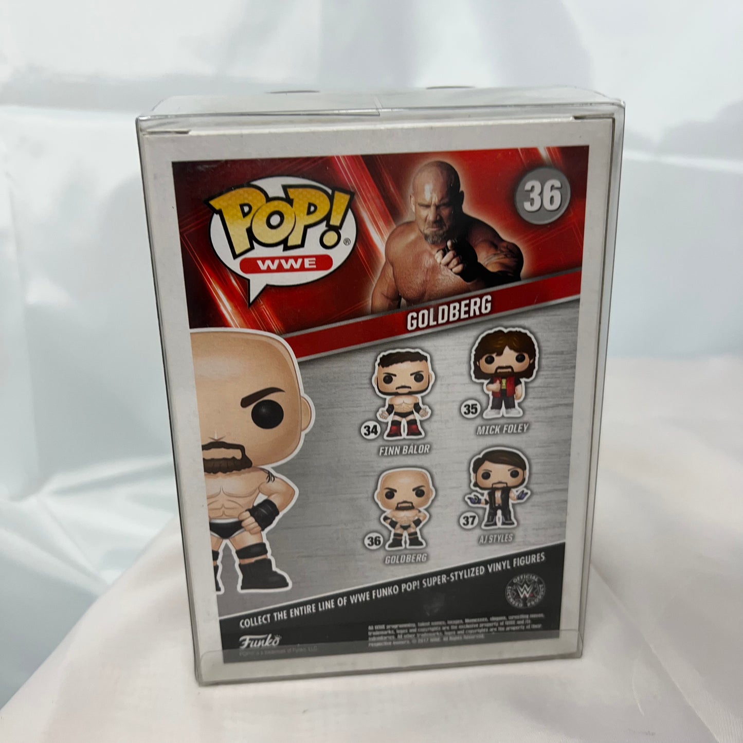 Goldberg - WWE Pop Vinyl 36 Collectable Figure with Protector