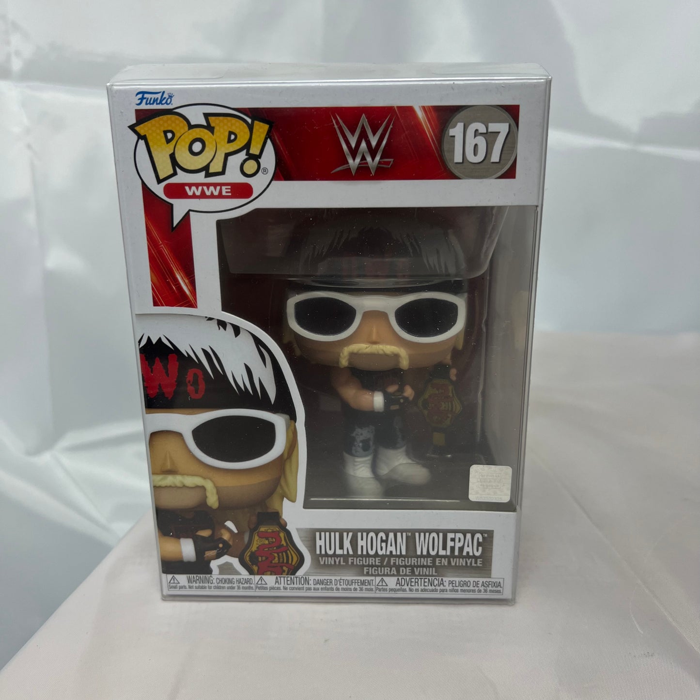 Hulk Hogan - WWE Pop Vinyl 167 Collectable Figure with Protector