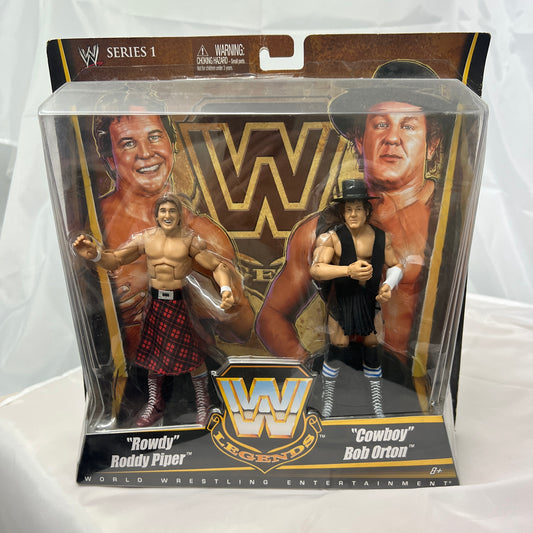 Roddy Piper and Bob Orton WWE Elite Legends 2 Pack Action Figures