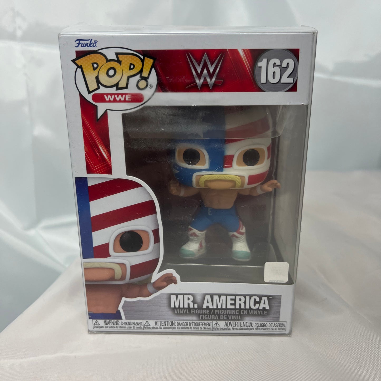 Mr America - WWE Pop Vinyl 162 Collectable Figure with Protector