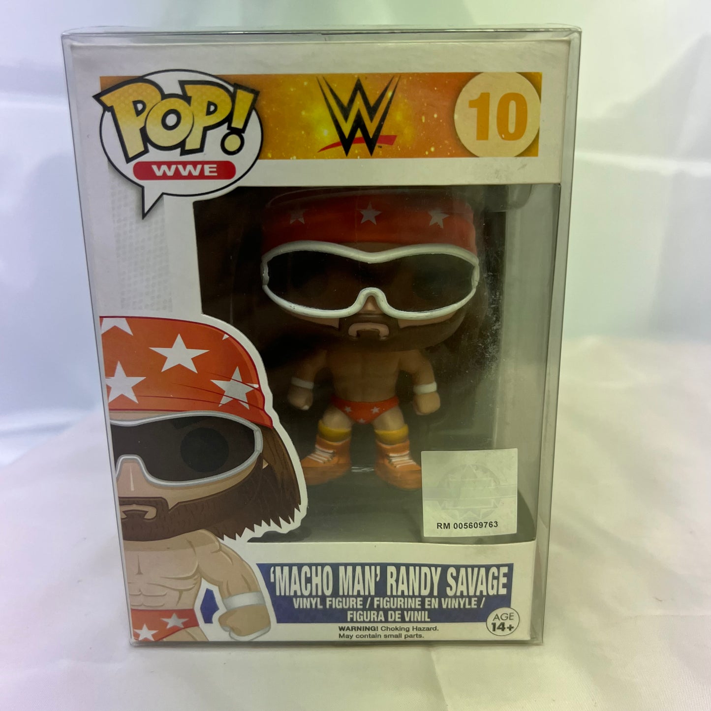 Macho Man Randy Savage - WWE Pop Vinyl 10 Collectable Figure with Protector