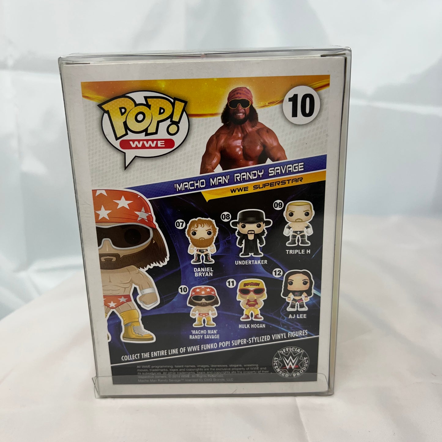 Macho Man Randy Savage - WWE Pop Vinyl 10 Collectable Figure with Protector